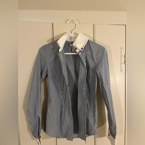 Gant size 4 striped poplin shirt